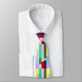 Colore Blocs Cravate Rayée (Attaché)