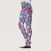 Coloré Boho Mandala Motif Leggings (Gauche)