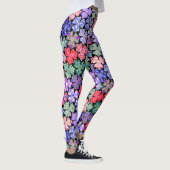 Coloré Boho Mandala Motif Leggings (Droite)
