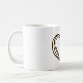 COLORÉ COEUR TEXTE MUG (Gauche)
