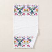 Colore colibri art Flok (Serviette à main)