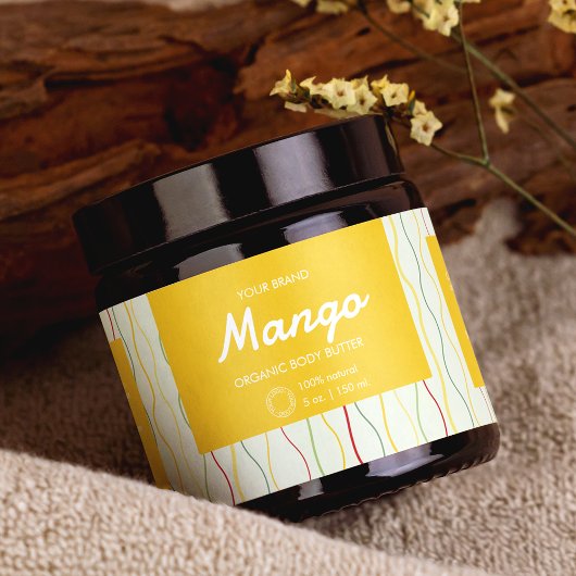 Coloré Cosmétique Abstrait Envelopper le Étiquette