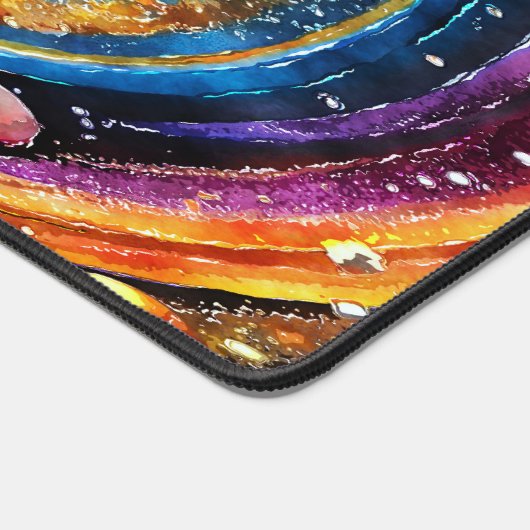 COLORÉ COSMIQUE D'EAU CONCEPTION SPATIALE (Coin)