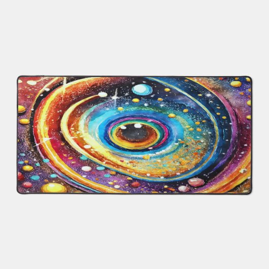 COLORÉ COSMIQUE D'EAU CONCEPTION SPATIALE (Recto)