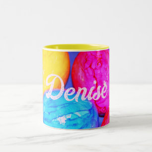 COLORÉ COULEUR D'EAU MUG DE PÂQUES