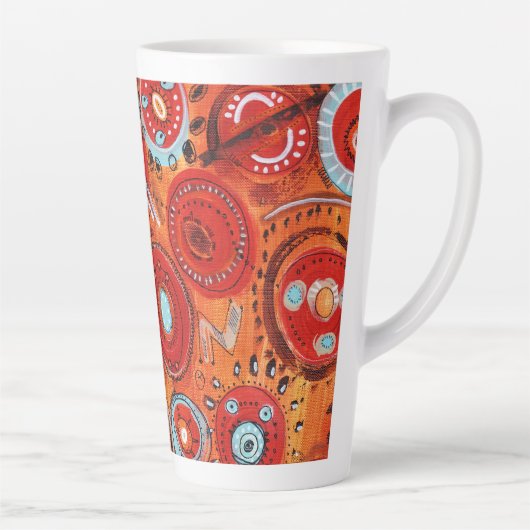 Coloré Début Dernière Mug (Droite)