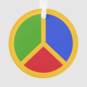 Coloré des signes de paix (dos)