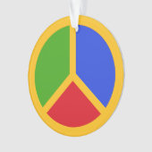 Coloré des signes de paix (devant)