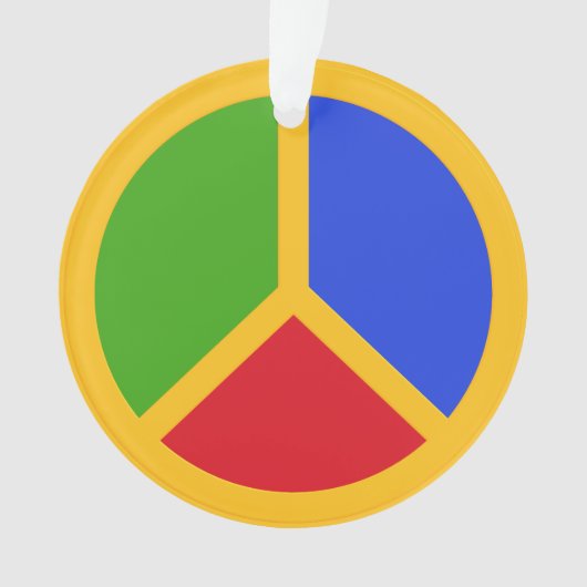 Coloré des signes de paix (devant)