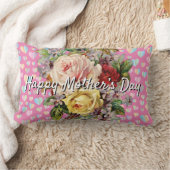 Coloré Elegant Fête des Mères Coussin (Couverture)