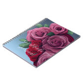 Coloré Floral Rose Heart Journal (Côté gauche)