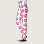 Coloré forme circulaire géométrique Leggings (Gauche)