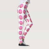 Coloré forme circulaire géométrique Leggings (Droite)