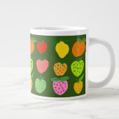 Coloré fruité motif géant tasse à café (Droite)