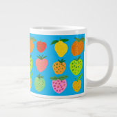 Coloré fruité motif géant tasse à café (Droite)