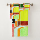 Coloré Funky Retro Inspiré (En situation)