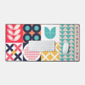 Coloré Géométrique Mi-Siècle Funky (Clavier et souris)