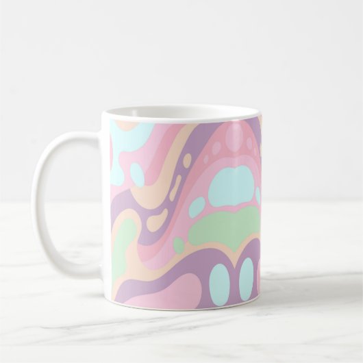 Coloré Happy Pastel Mug (Gauche)