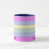 Coloré Horizontal Stripes Coffee Mug (Centre)