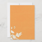 Coloré Kente Faire-part de mariage Ankara (Dos)