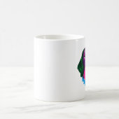 Coloré Labrador Retriever Chien Coffee Mug (Centre)