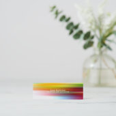 colore le carte de visite maigre (Debout devant)