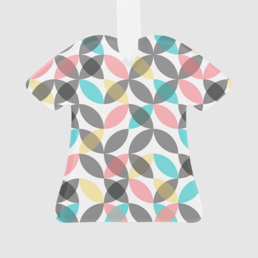 Coloré, moderne, gai circulaire géométrique (dos)