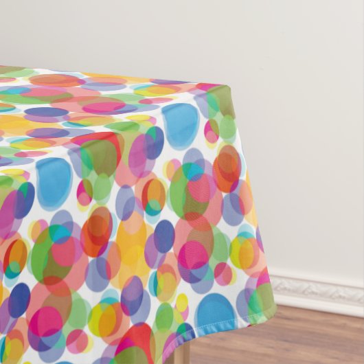 Coloré Motif circulaire Nappe (In Situ)