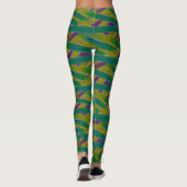 Coloré Mummy Wrap design transparent Leggings (Dos)