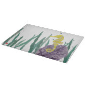 Coloré, nautique, planche à découper d'hippocampe (Coin)