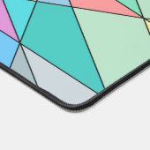 Coloré Pastel Mosaïque Triangle Star Monogramme (Coin)