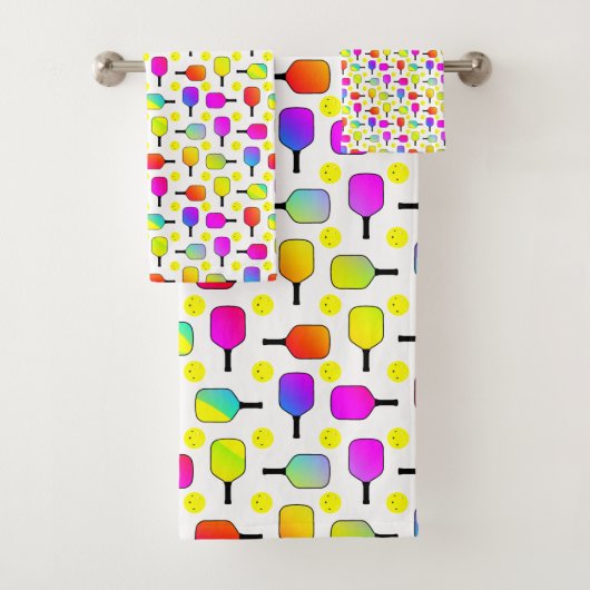 Coloré, Pickleball Paddles, Pickleball Jaune (En situation)