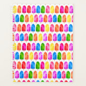 Coloré Popsicle Ice Lolly motif (Devant)