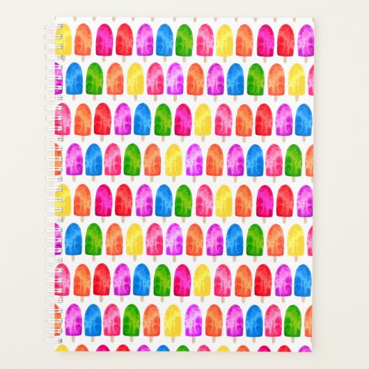 Coloré Popsicle Ice Lolly motif (Devant)