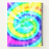 Coloré Rainbow Tie Dye Retour au Carnet scolaire (Dos)