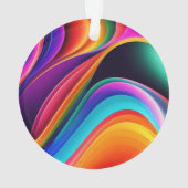 Coloré Rétro Waves Personnel (dos)