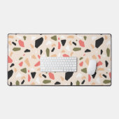 Coloré Terrazzo Formes Motif (Clavier et souris)