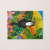 Coloré Toucan Tropical Rainforest Puzzle (Horizontal)