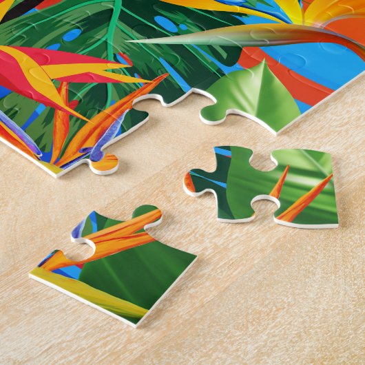Coloré Toucan Tropical Rainforest Puzzle (Côté)