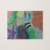 Coloré Tropical peinture de poisson Puzzle (Horizontal)