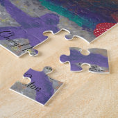Coloré Tropical peinture de poisson Puzzle (Côté)