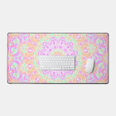 Coloré Vibrant Trippy Hippie Boho Mandala (Clavier et souris)
