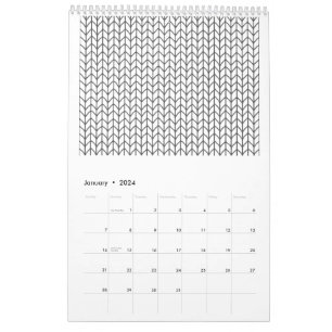 COLORE VOTRE PROPRE Calendrier Tricot