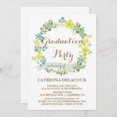 COLORÉ WREATT D'ÉTÉ | INVITATION À LA DIPLÔME (Devant / Derrière)