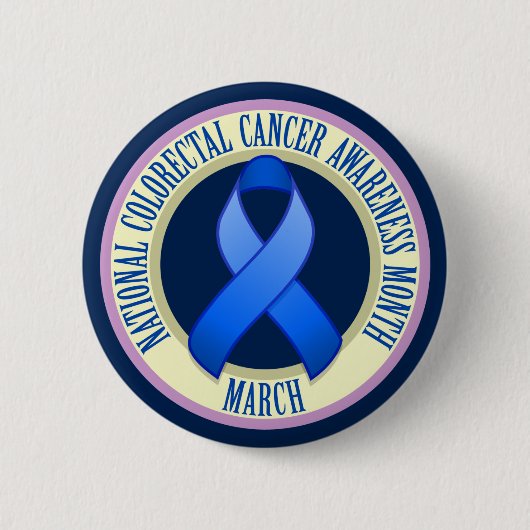 Colorectal Cancer Awareness Month Button (Voorkant)