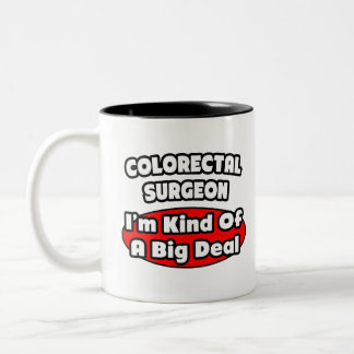 Colorectale chirurg...big deal tweekleurige koffiemok