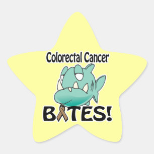 Colorectale kanker BITES Ster Sticker