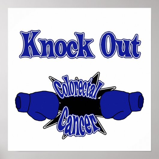Colorectale kanker poster (Voorkant)
