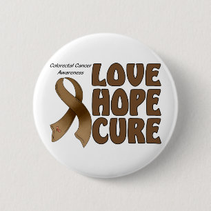 Colorectale kanker ronde button 5,7 cm