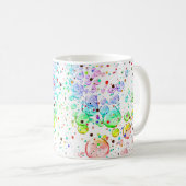 Colored Bubbles Coffee Mug Koffiemok (Voorkant rechts)